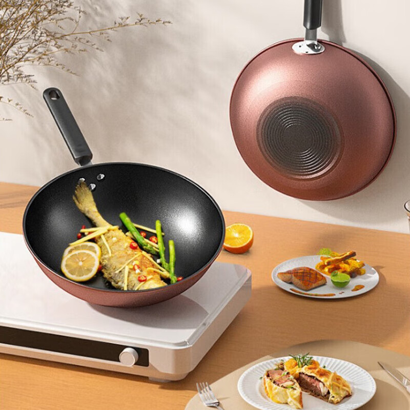 "美菱爆炒王精铁锅 MGJ-LC3213"