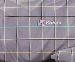 羊绒大斜文印花布料h1-3023灰