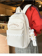 Leap Path English Checkered Rabbit Backpack