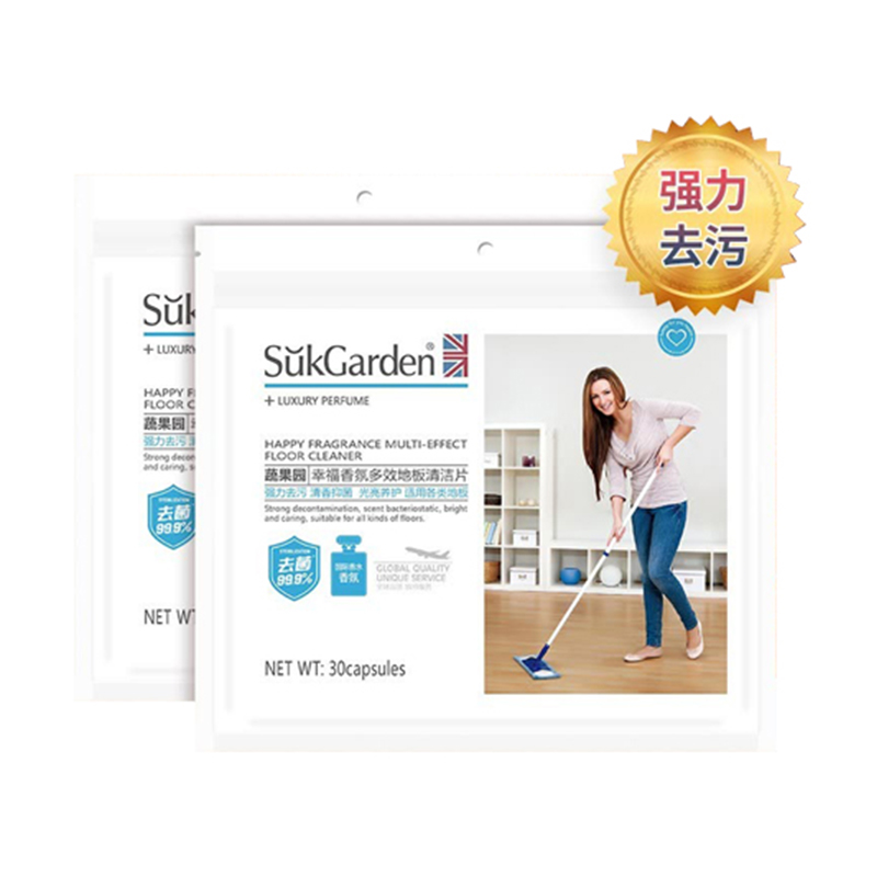 SukGarden蔬果园幸福香氛多效地板清洁片