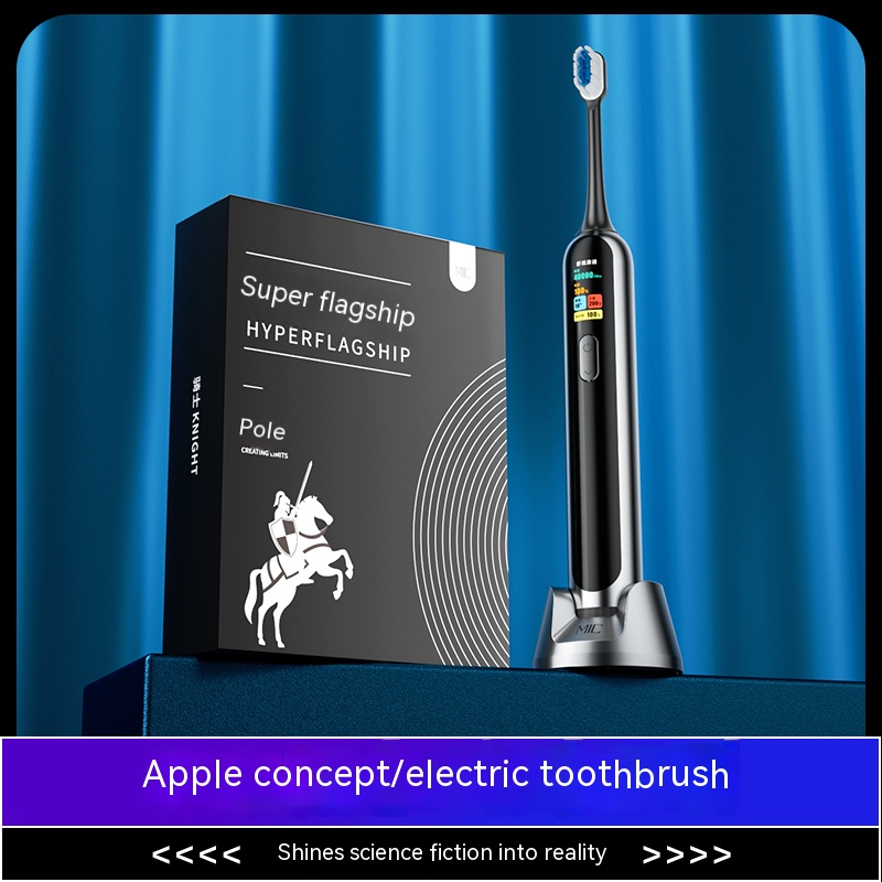 aluminium electric toothbrush Oral Care Vibrate Electronic Wireless Electric Tooth Brush Toothbrush With Pressure Sensor