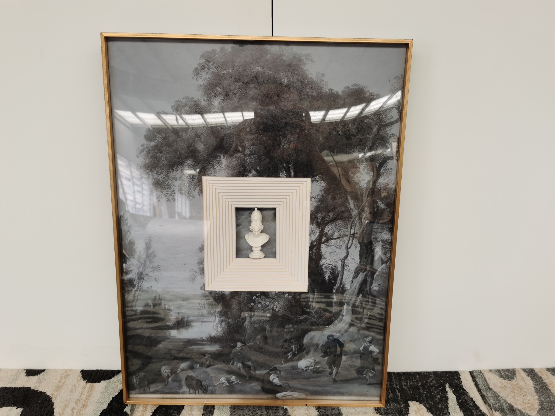 金葵SUNFLOWER-专注高端装饰挂画 致力于实现将艺术普及到现代人的点滴生活之中，诠释对生活美学的理解。 设计师款实物波斯地毯镶嵌艺术挂画