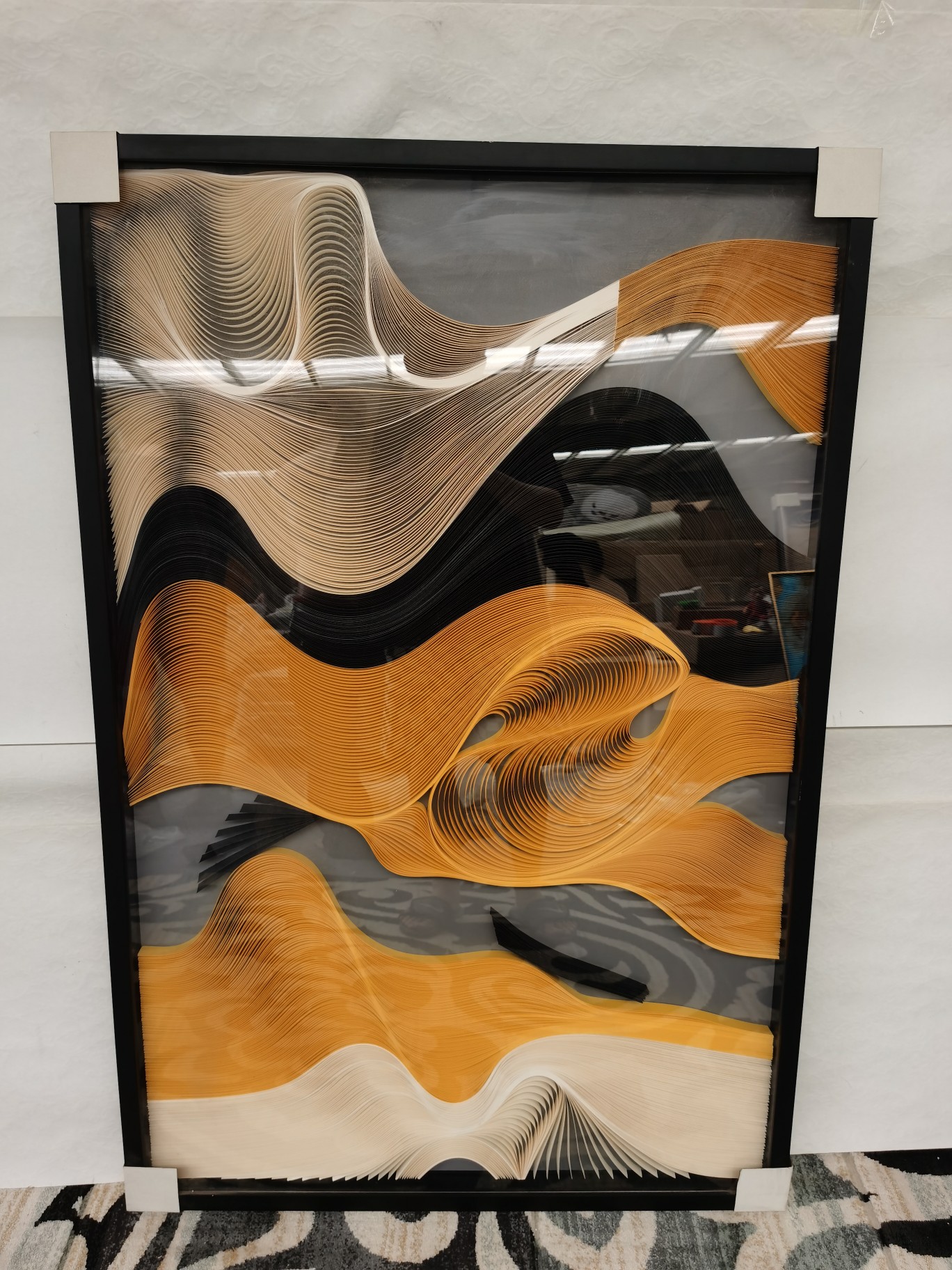 顶流家奢——visionnaire高定壁画 意大利轻奢家居设计师定制款，将奢华和艺术紧密结合，专业服务高端私宅。 高端私人定制手工纸艺实体大幅挂画