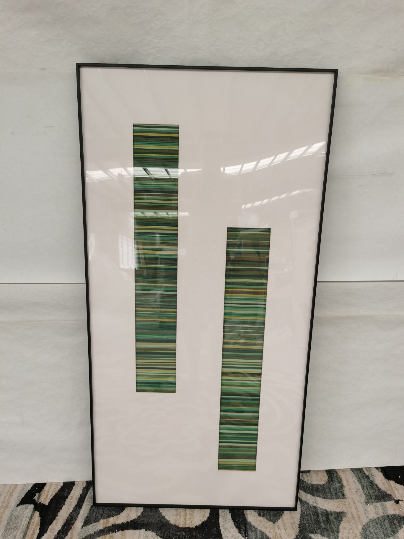 顶流家奢——visionnaire高定壁画 意大利轻奢家居设计师定制款，将奢华和艺术紧密结合，专业服务高端私宅。 高端定制手工布艺镶嵌客厅挂画