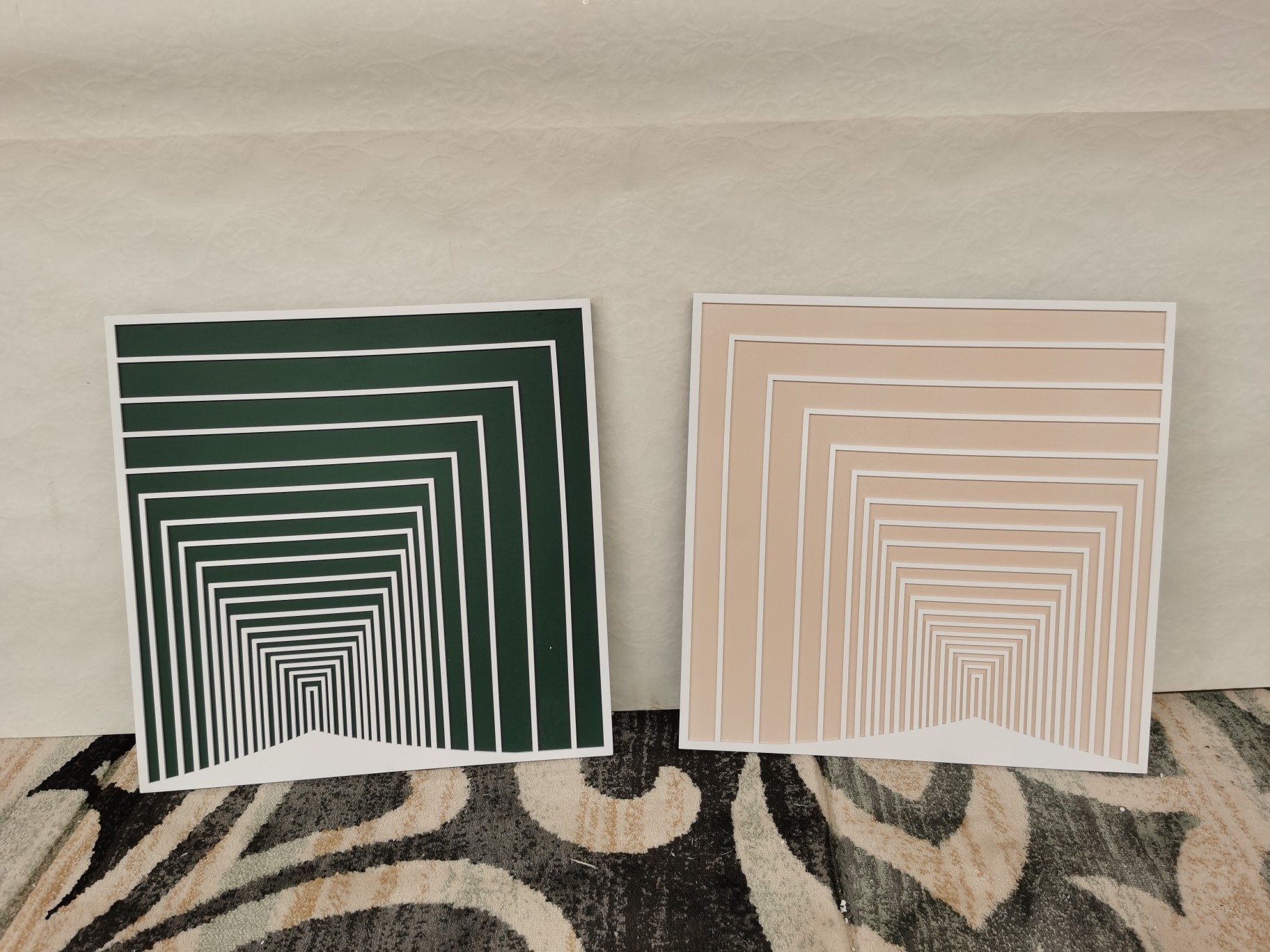 顶流家奢——visionnaire高定壁画 意大利轻奢家居设计师定制款，将奢华和艺术紧密结合，专业服务高端私宅。 立体抽象3D视觉挂板