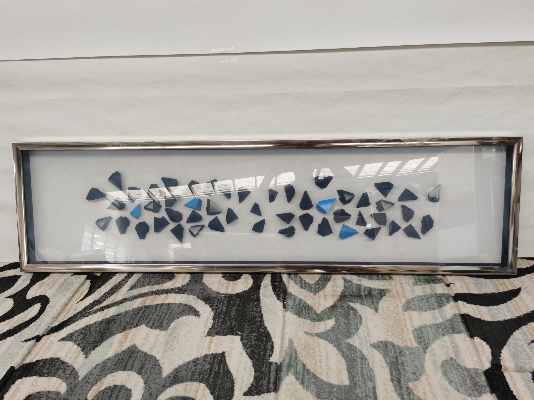 顶流家奢——visionnaire高定壁画 意大利轻奢家居设计师定制款，高端定制立体镶嵌客厅大横幅挂画