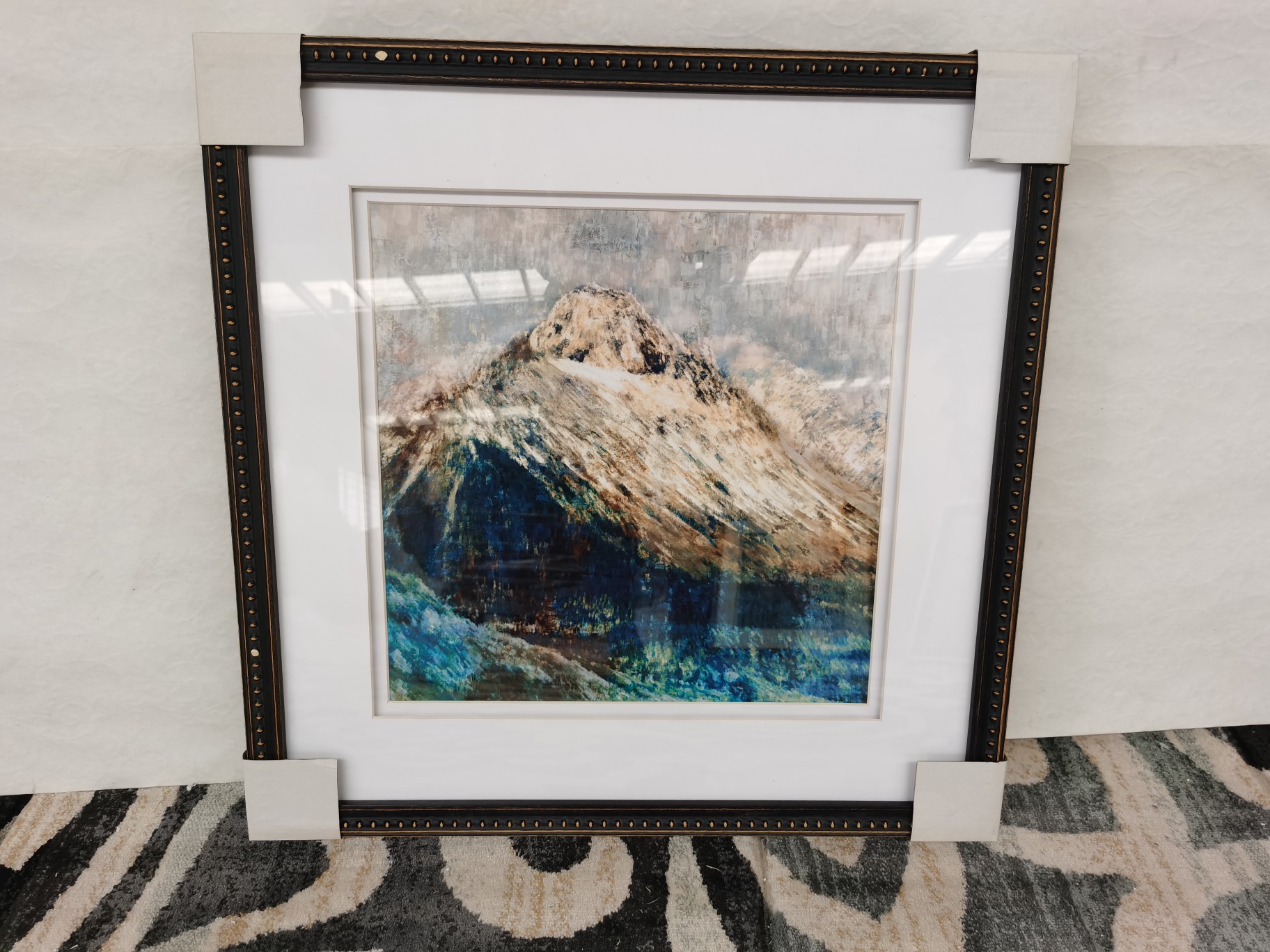 顶流家奢——visionnaire高定壁画 意大利轻奢家居设计师定制款，将奢华和艺术紧密结合，专业服务高端私宅。 高端定制立体双层风景挂画