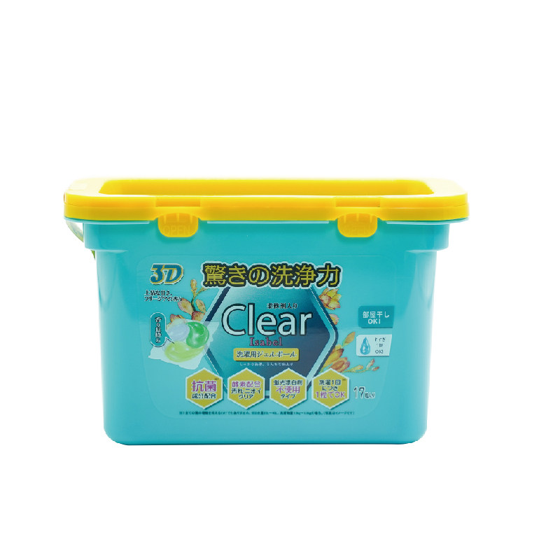 YUMIE由美枝Clear Isabel 3D洗衣凝珠（香雪兰山）204g（17颗装）