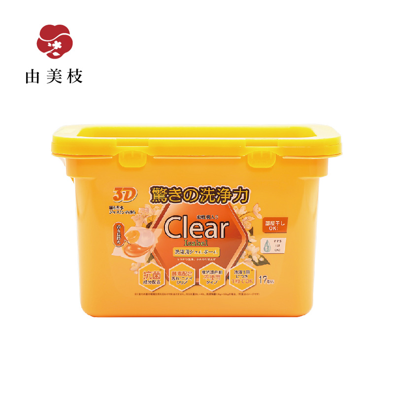 YUMIE由美枝Clear Isabel 3D洗衣凝珠（莫离花舍）204g（17颗装）