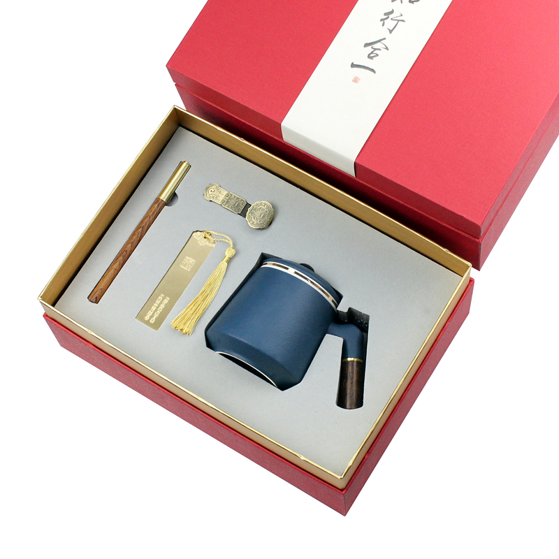 公司商务礼品定制印logo活动伴手礼套装周年庆开业年会实用高档马克杯礼盒送客户员工