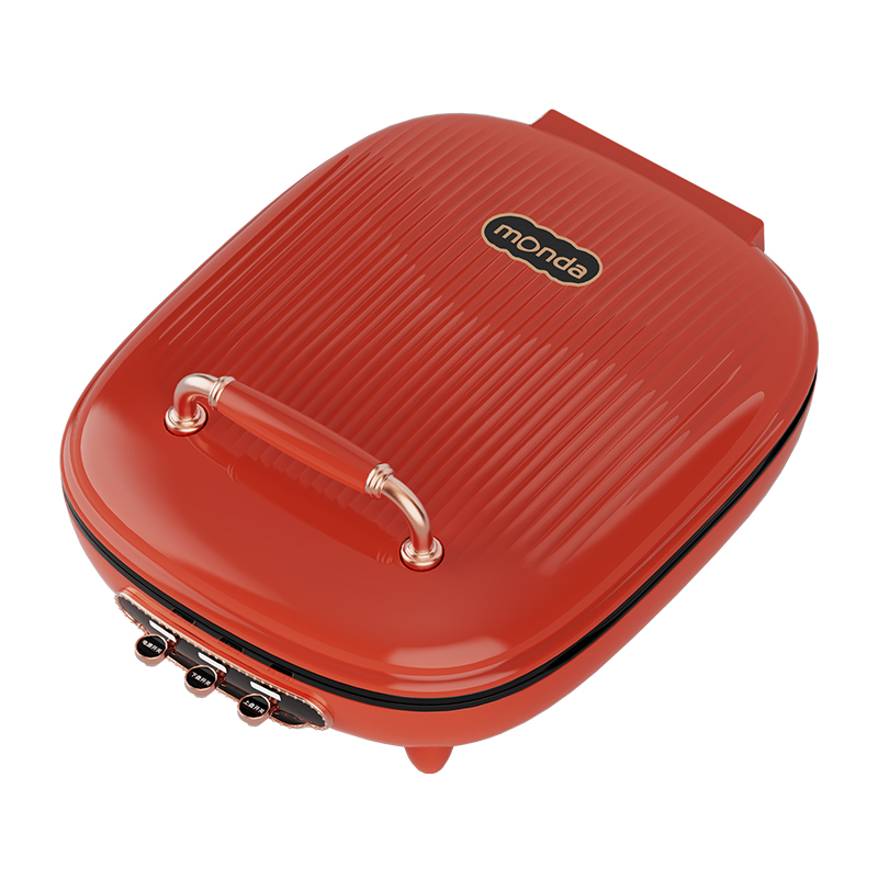 蒙达料理锅MD-SM6020电饼铛家用双面加热