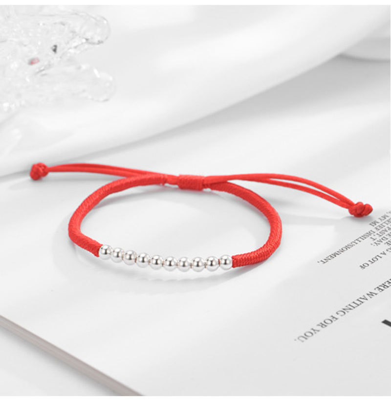 香港周六福-足银十全十美转运珠手链