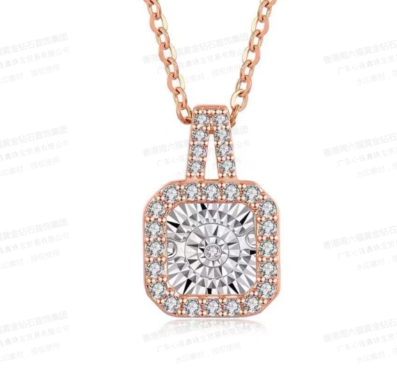 香港周六福镶钻系列-灵动香包