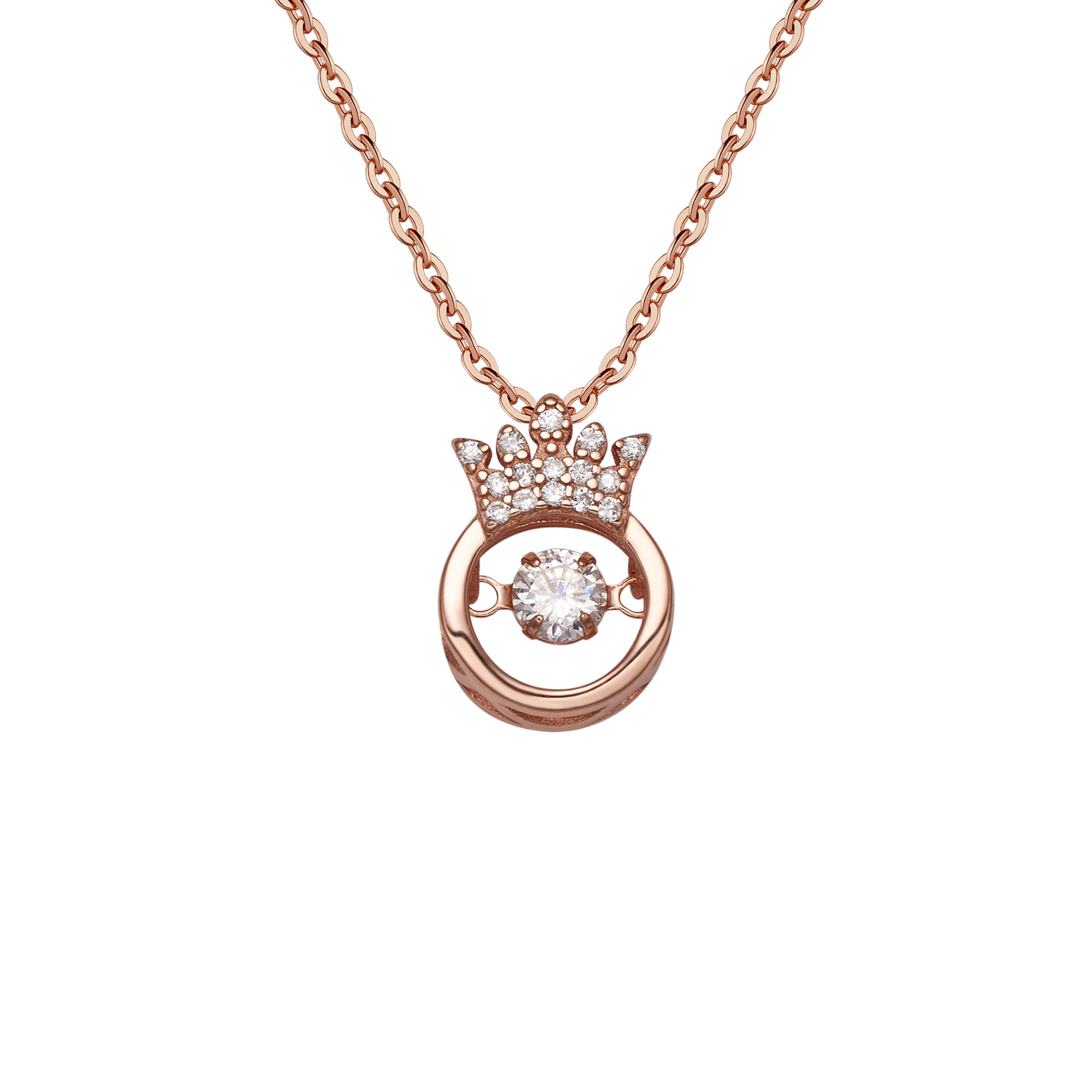 香港周六福镶钻系列-灵动皇冠