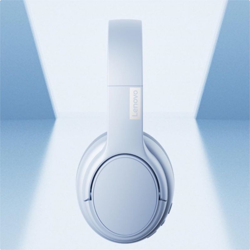 联想（Lenovo）头戴式无线蓝牙耳机 游戏电竞低延迟高音质立体声音乐通话降噪运动耳机 30h长续航 TH20