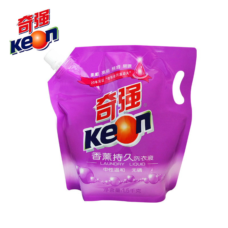 奇强香薰洗衣液自立袋1.5kg
