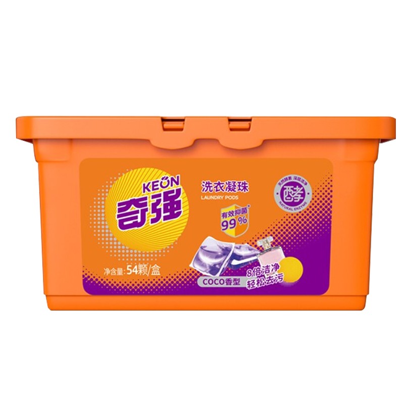 奇强洗衣凝珠8g×54粒