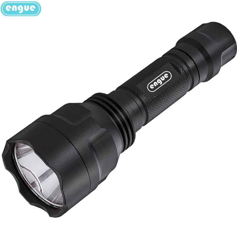 恩谷（ENGUE） engue恩谷 强光手电筒远射五档强光中光弱光暴闪LED充电式应急灯EG-C8