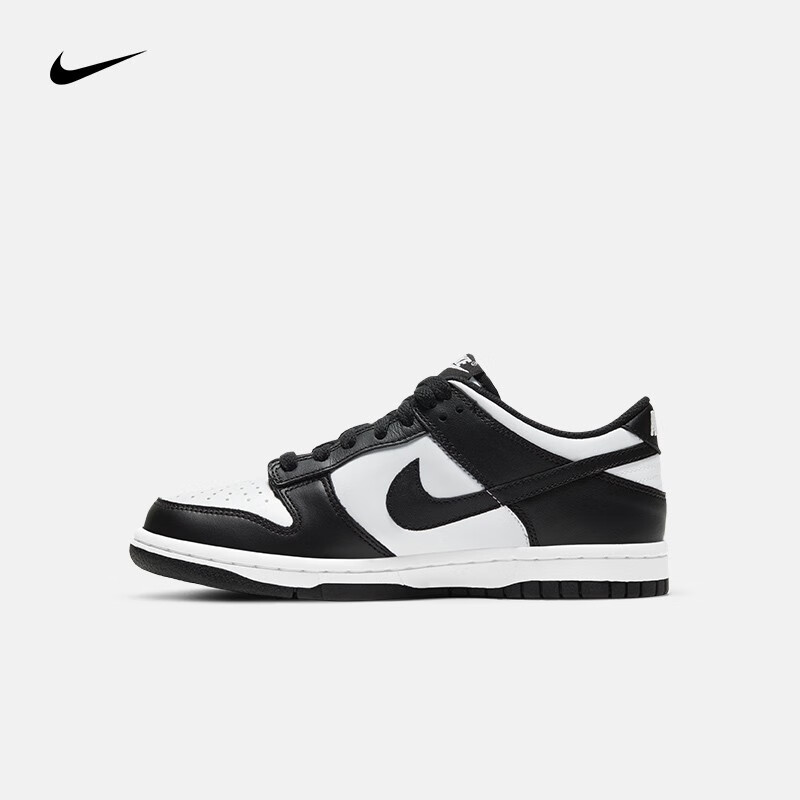 Nike Dunk Low "Black" 熊猫 低帮 板鞋 GS 黑白