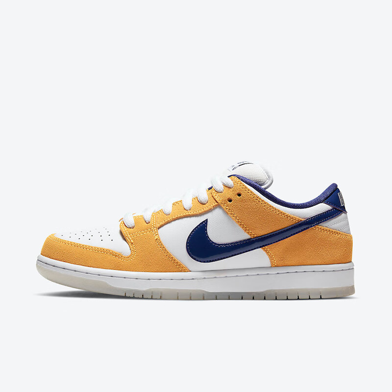 Nike Dunk SB Low Pro "laser orange" 湖人配色 防滑 低帮 板鞋 男女同款 紫金