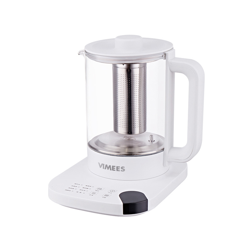 维米仕（vimees）多功能智能养生壶 带滤网 1.8L 白色VM8021