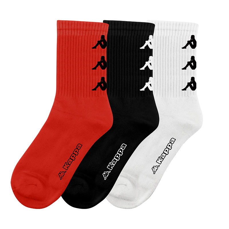 KAPPA/卡帕经典运动袜-三双装K0BZ8WG02L