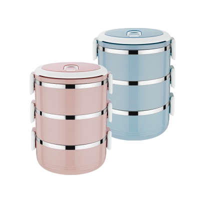 Adneny  两层便当盒1400ml 食品级304 OD-00792