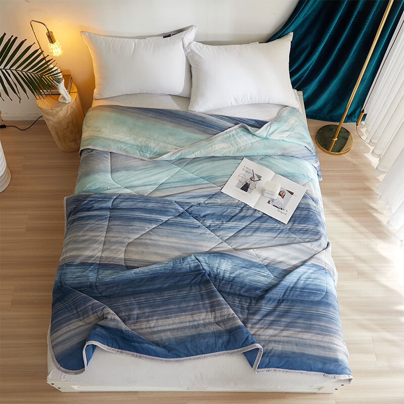 天琴 蔚蓝之旅夏被TQ-B099双人空调被200x230cm可机洗夏被