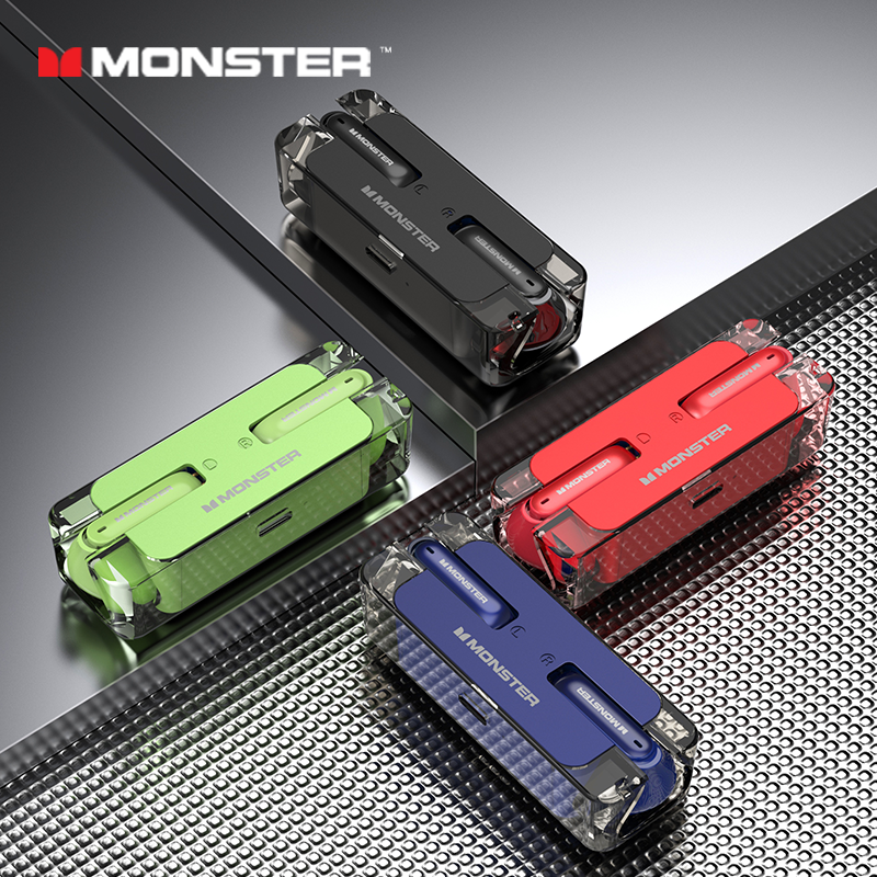 魔声（Monster） XKT08蓝牙耳机真无线智能降噪潮流外观半入耳式耳机