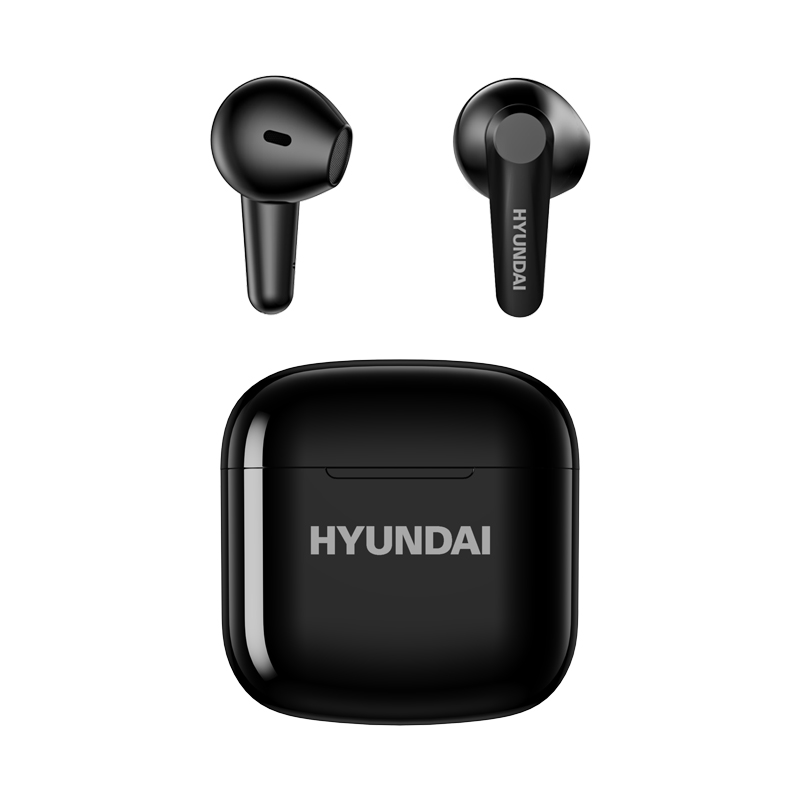 HYUNDAI现代 HY-T14 真无线蓝牙耳机入耳式运动跑步迷你隐形游戏通用华为苹果vivo小米oppo荣耀手机