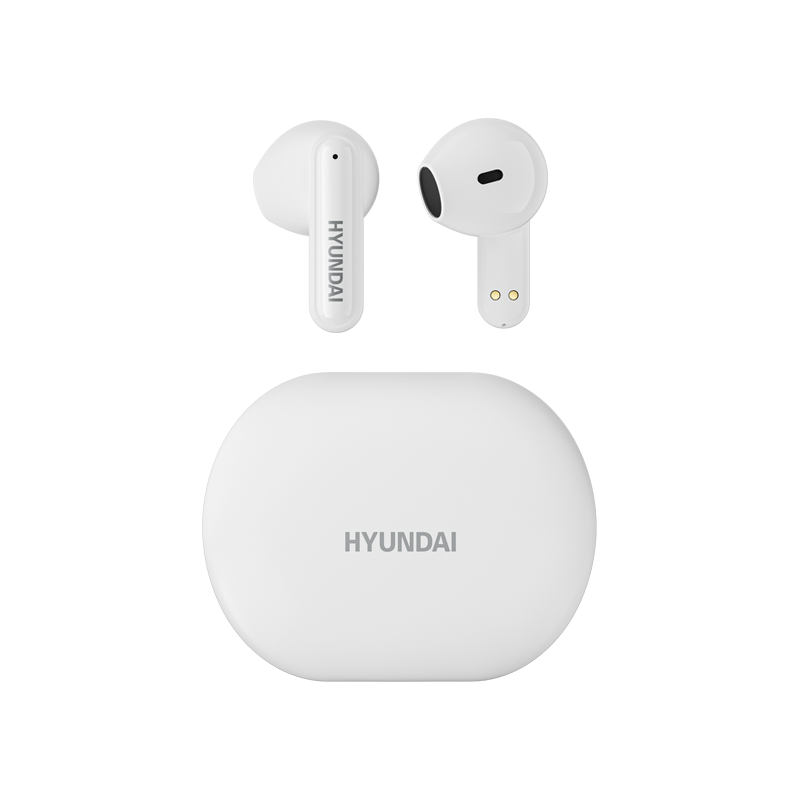 HYUNDAI现代 HY-T19 骨传导概念蓝牙耳机真无线不入耳开放耳夹式运动跑步开放式挂耳用苹果华为小米vivo 白色