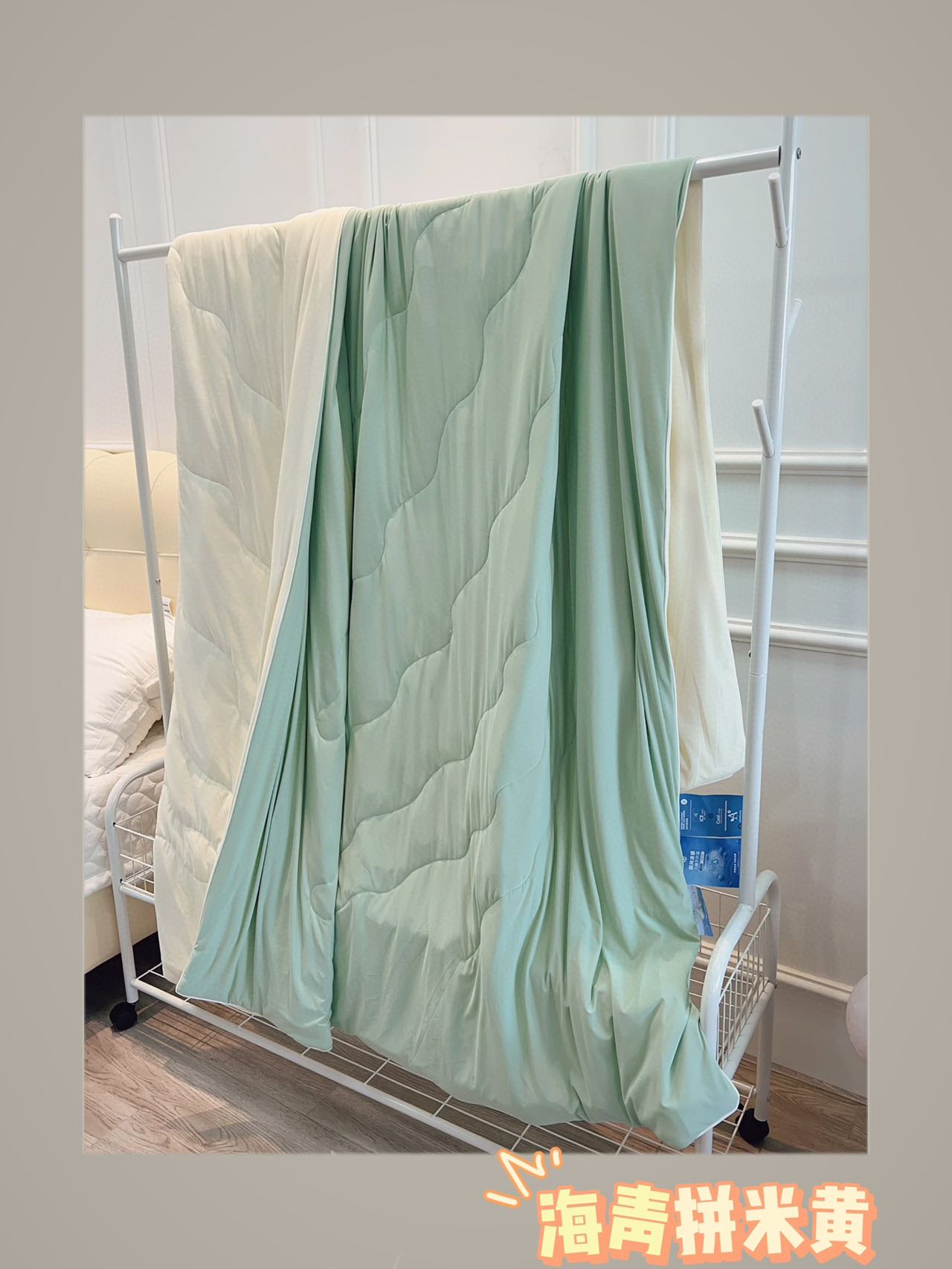 [luo莱同款]冷感玻尿酸养颜冰皮被7A抗菌可机洗夏凉被迅速降温