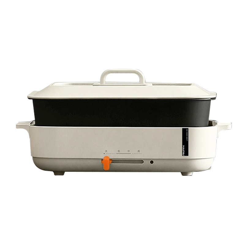 海牌HP-G225 多功能料理机家用小型烤涮一体锅宿舍多功能电烤炉