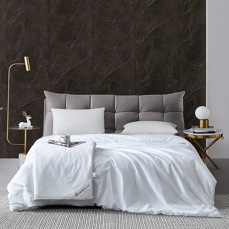 怡莲纯长桑蚕丝被优等至尊双宫蚕丝被夏凉被【蚕丝净重1斤】 200X230cm