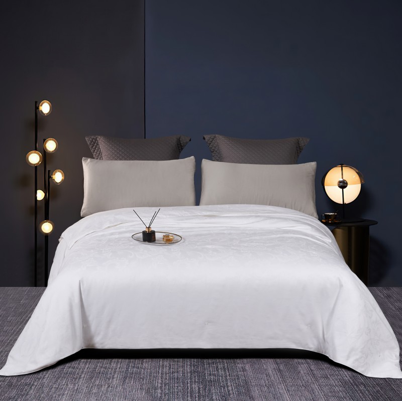 全棉提花蚕丝被