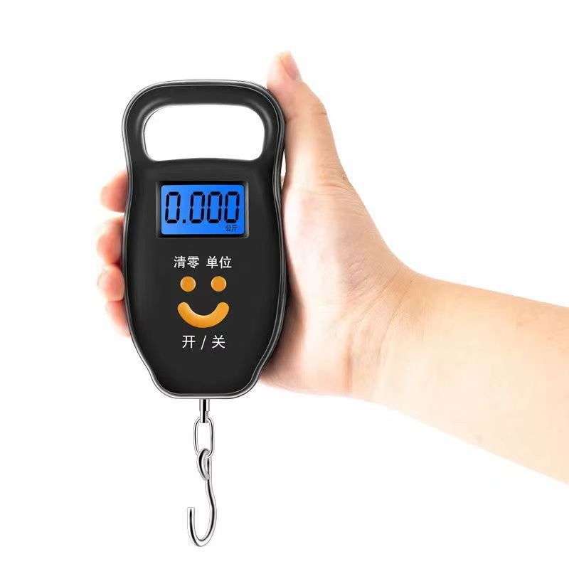 家用便携式手提秤迷你电子称高精度行李秤克重秤