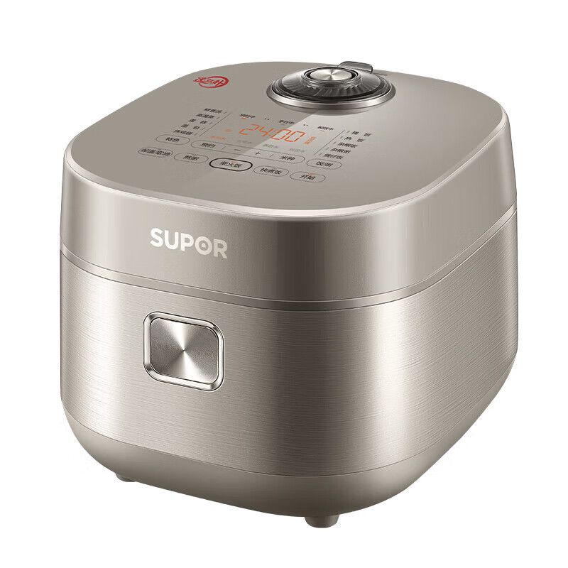 苏泊尔（SUPOR）智能预约远红外电饭煲电饭锅4升家用3-4-8人铜晶球釜不粘锅柴火饭电子食谱IH电磁加热SF40HC82