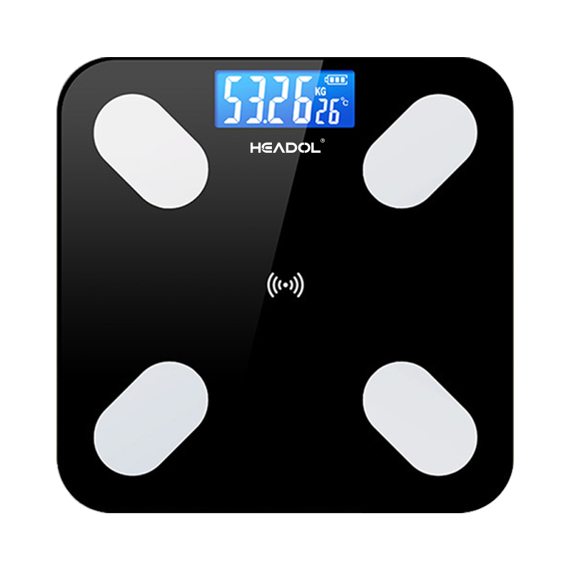 珩度HEADOL 简雅智能感应蓝牙体脂秤
