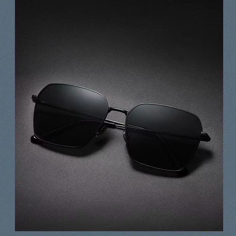 Men's sunglasses new driving glasses women's UV protection square frame sunglasses tide