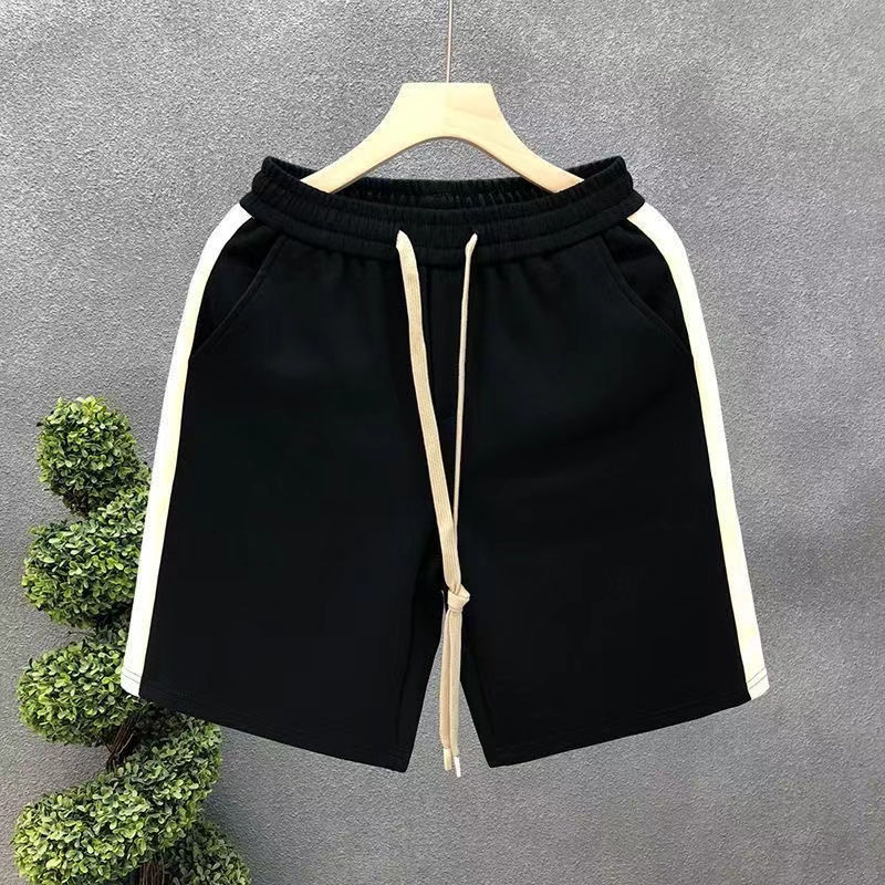 Show height new shorts men's summer loose basketball five point pants fashion brand sports casual sweatpants burst medium pants