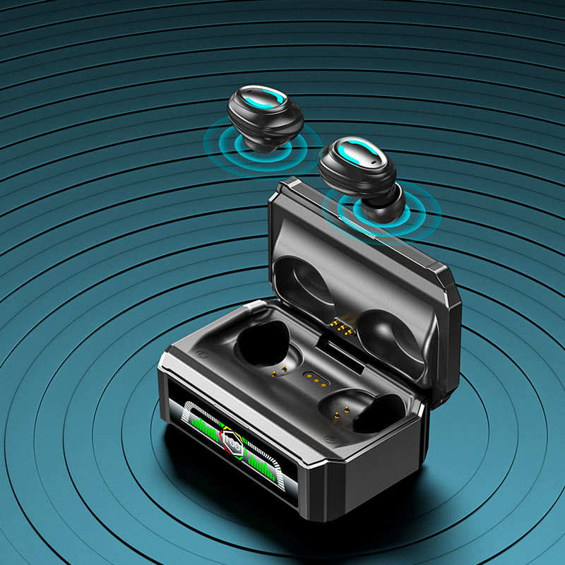 GQ05 Wireless Headphone 5.0 Earphone Noise Cancelling Stereo Sound Music In-ear earphone