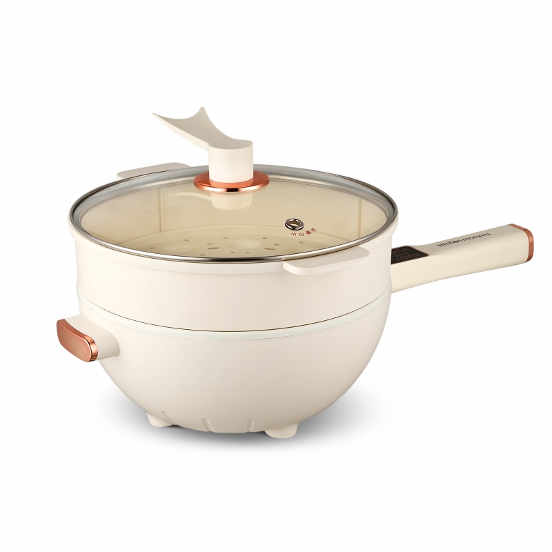 【厨创妈咪】多功能电炒锅（带蒸笼）