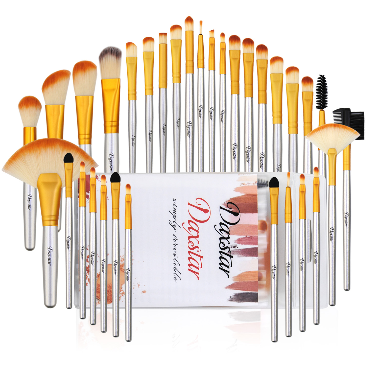 32 piece cosmetic brush set professional cosmetic brush set pink eye shadow eyebrows