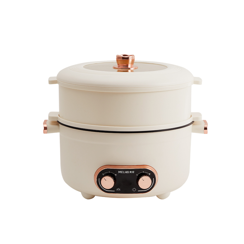 【美菱】双层双旋钮鸳鸯火锅