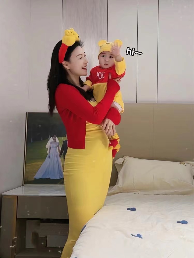 Gold cocoon sexy hot mom wind pregnant women halter dress summer suit slim-fit wrap hip knitted fishtail skirt