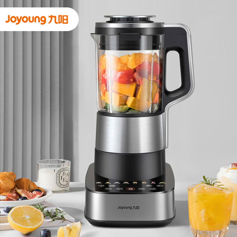 九阳（Joyoung）破壁机家用 轻音破壁机 预约加热豆浆机 料理机 早餐机绞肉机辅食机L18-P750 