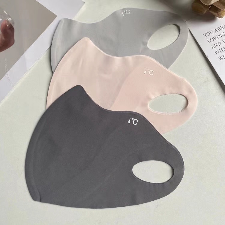 Ice Sunscreen Mask UPF50  Eye Protection Angle Mask protects against UV ice silk 3d stereoscopic summer women's high appearance 