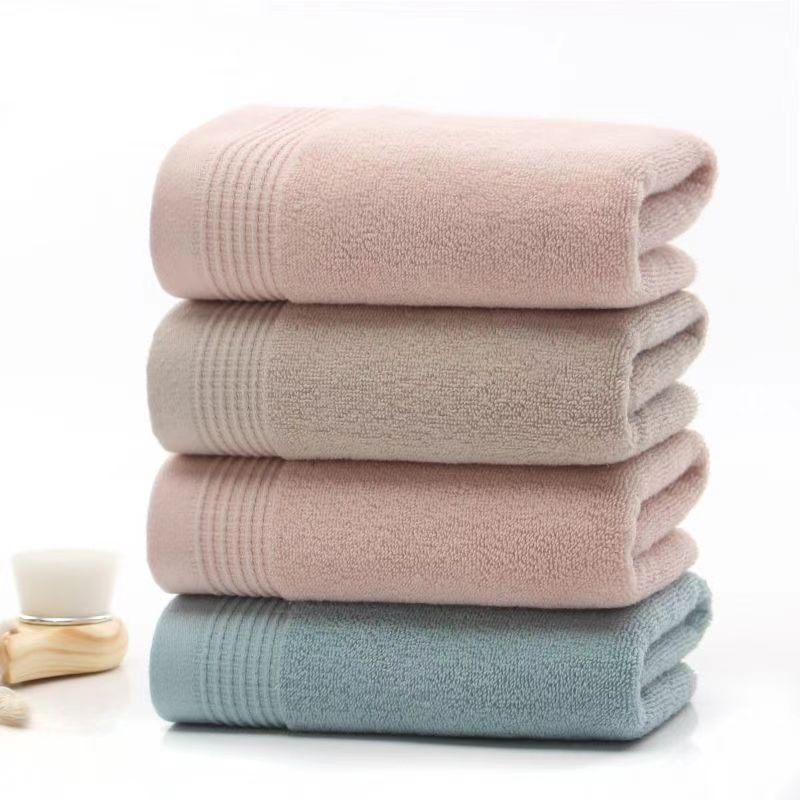Cotton thickened square towel for adults and children face towel absorbent soft wipe hanging square small towel hand towel