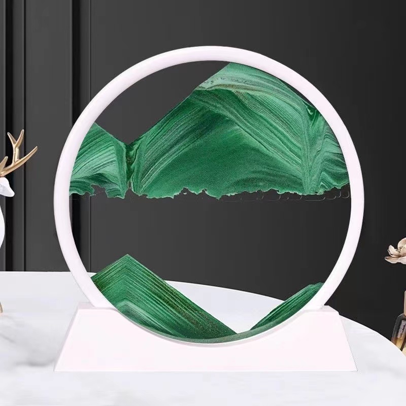 3d three-dimensional quicksand painting decoration hourglass decoration home living room TV cabinet wine cabinet desktop creativ