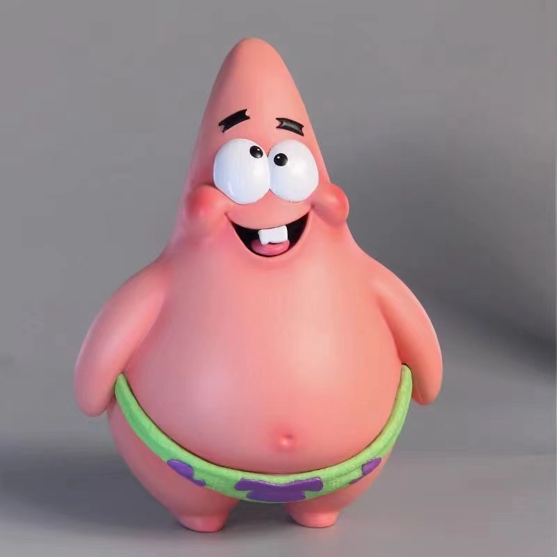 Good friends send big star hand do big smart laugh network red cute car chassis birthday gift model decoration